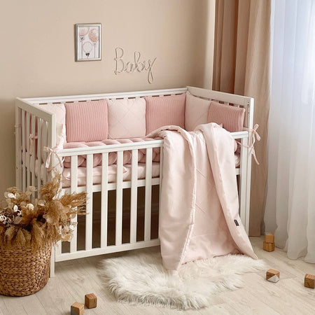 Babybettwäsche-Set 6 für 120x60 TraumLand Rosa