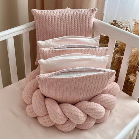 Babybettwäsche-Set 6 für 120x60 TraumLand Rosa
