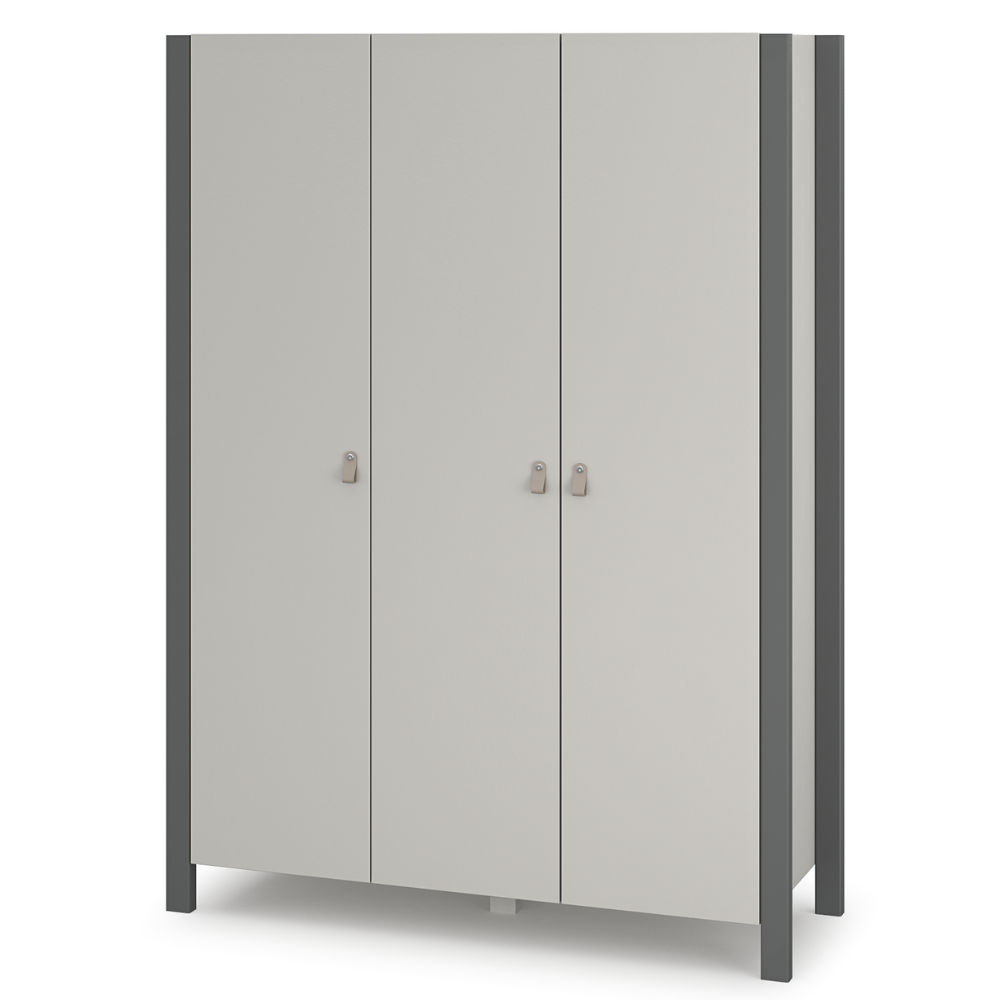 Veres Monaco 1310 Kinderkleiderschrank, dreitürig (131 x 47 x 179,5 cm)