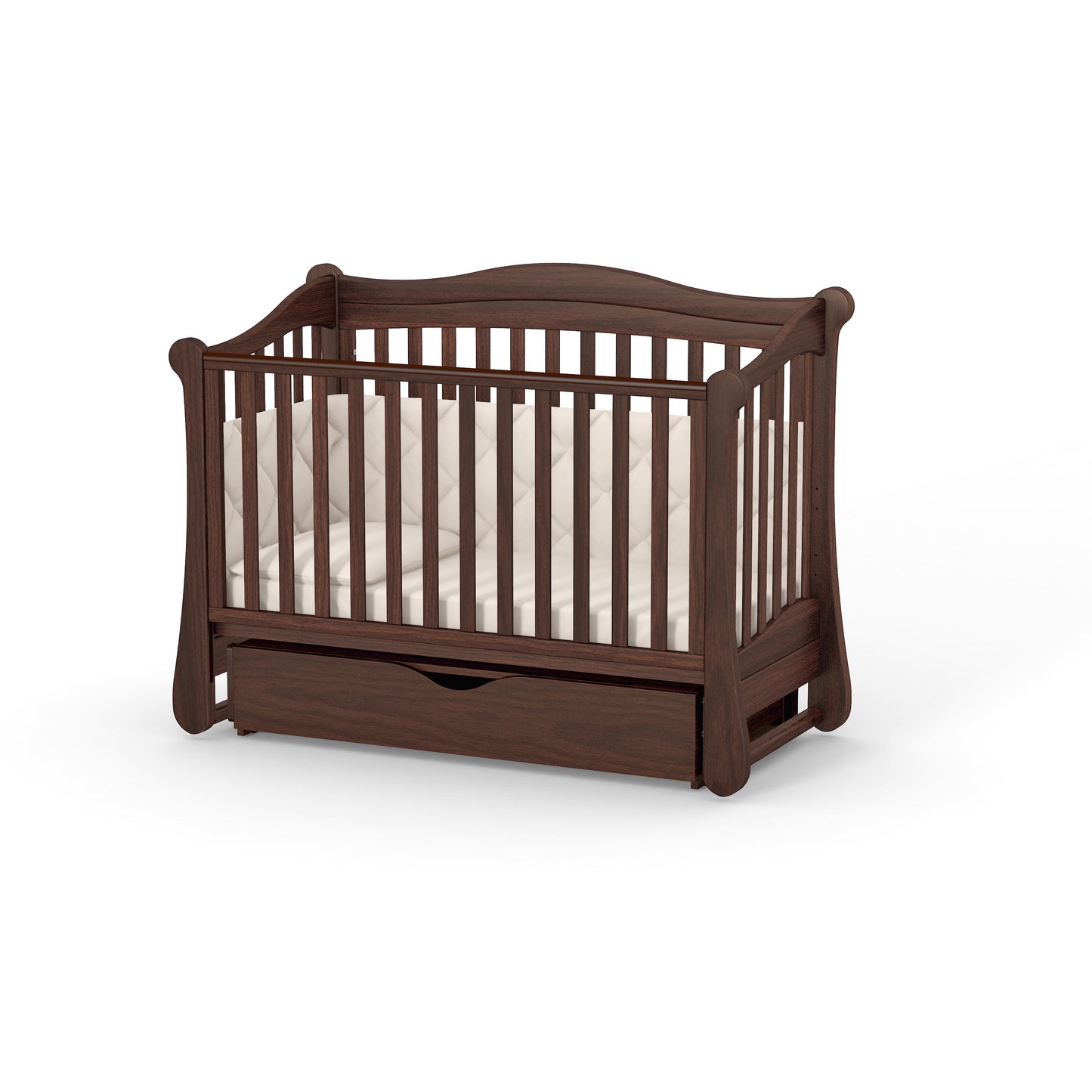 Babybett Veres LD18 – klassisches Modell im amerikanischen Stil 120*60cm