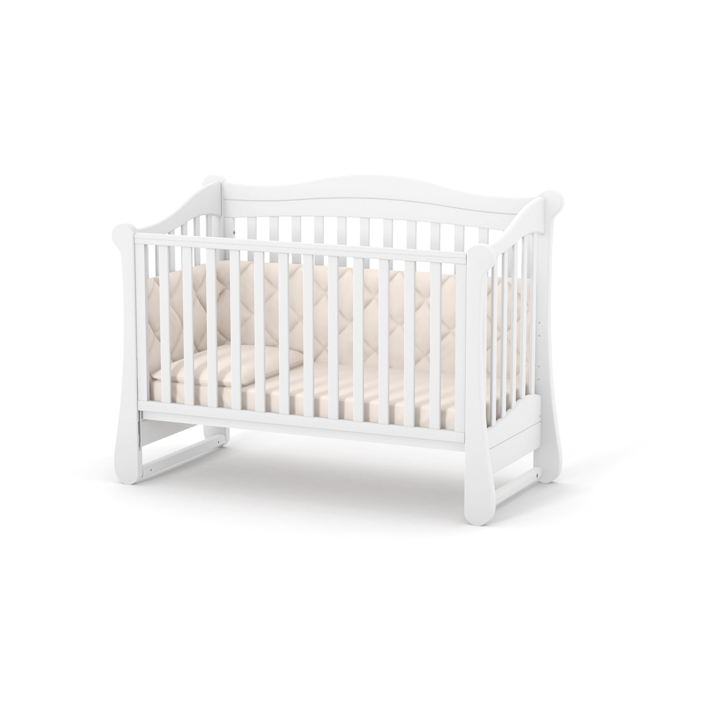 Babybett Veres LD18 – klassisches Modell im amerikanischen Stil 120*60cm