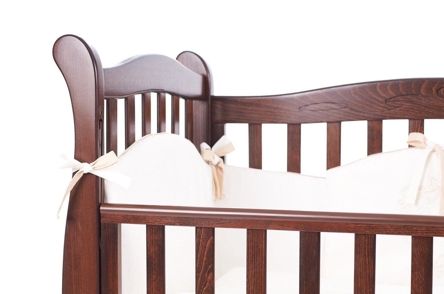 Veres LD15 Babybett (120x60 cm) Klassisches Modell aus Holz