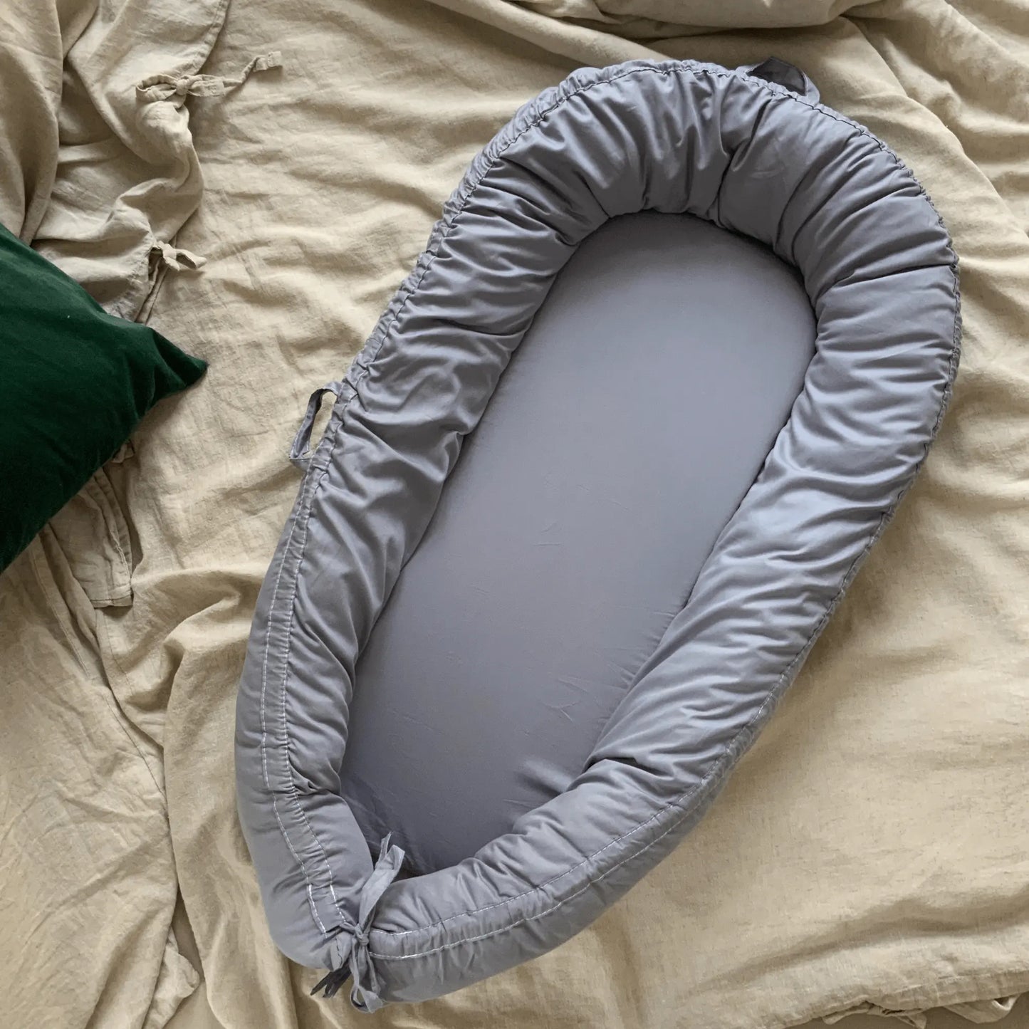 Veres Baby Kokon Nest – Weiches Babynestchen aus Baumwolle, Waschbar – 5 Farben Veres Company