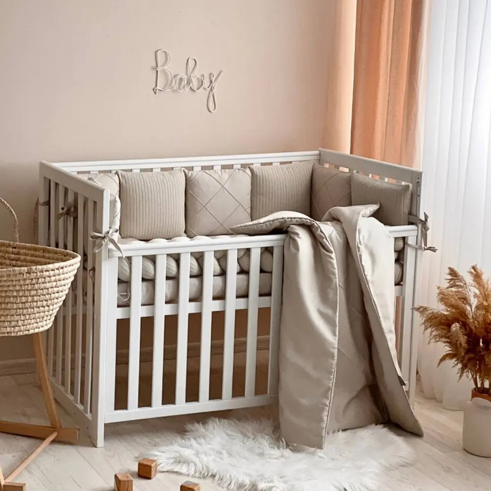 Babybettwäsche-Set 6 für 120x60 TraumLand Latte Veres Company