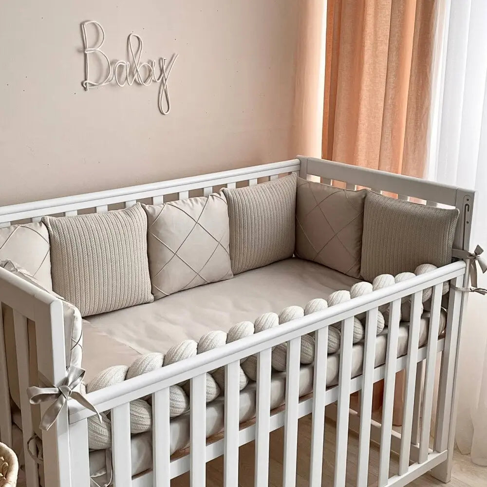 Babybettwäsche-Set 6 für 120x60 TraumLand Latte Veres Company