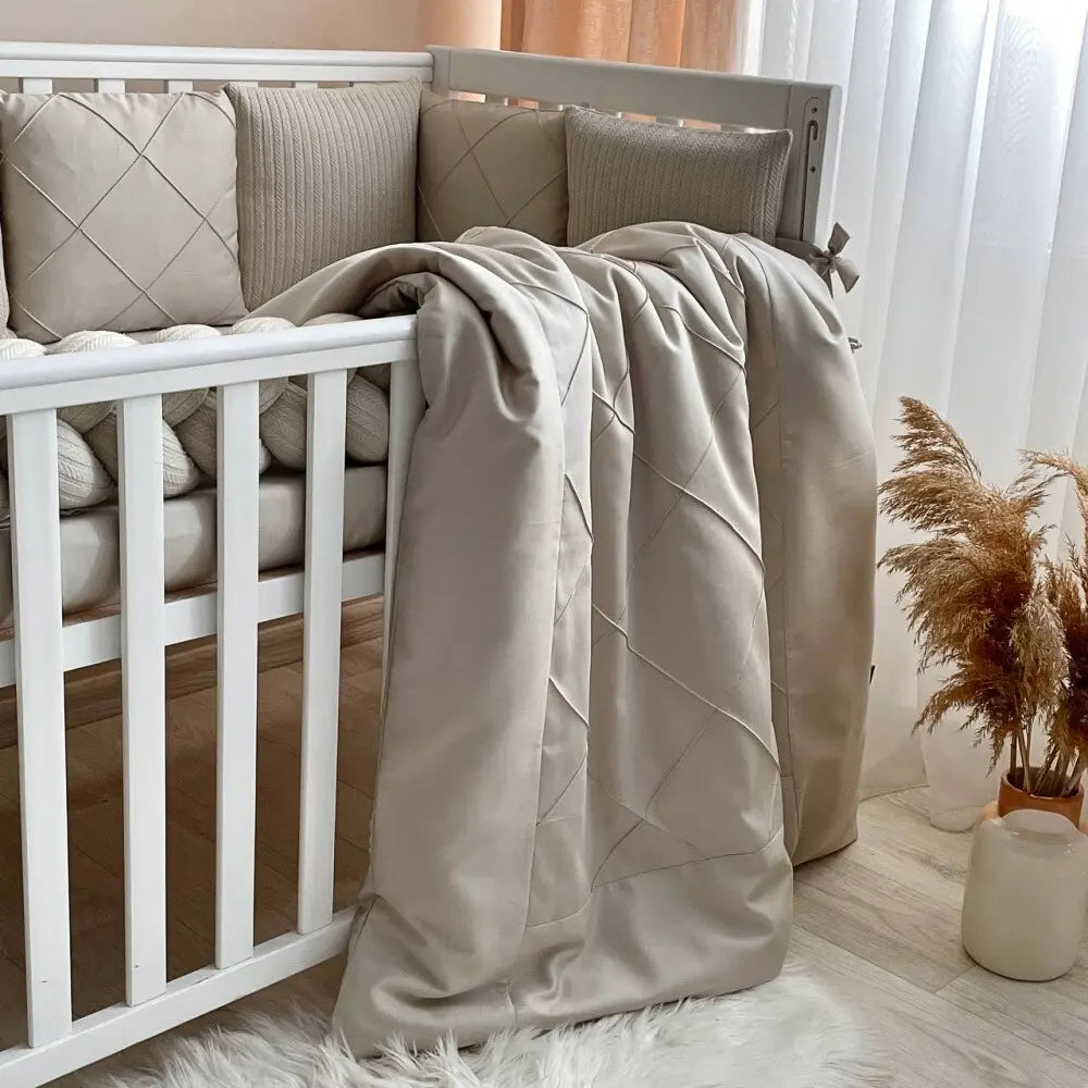 Babybettwäsche-Set 6 für 120x60 TraumLand Latte Veres Company