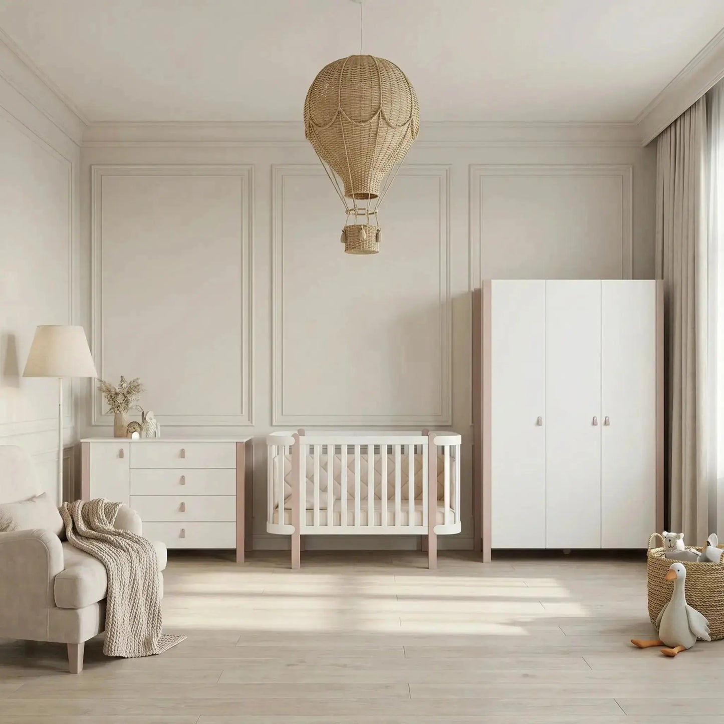Veres Monaco Babybett (120x60 cm) • Premium Kollektion, sicher & multifunktional Veres Company