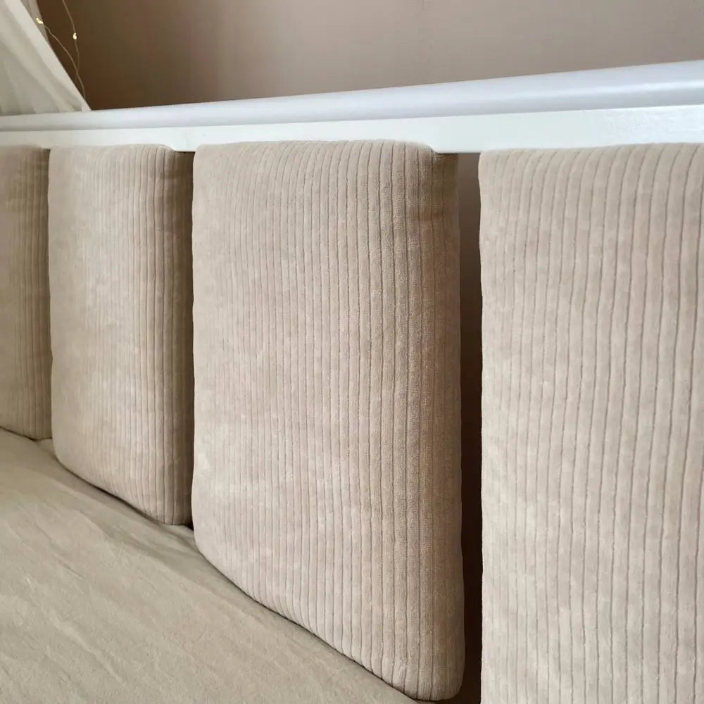 Babybettwäsche-Set 6 für 120×60 cm Mosaik Velvet Mokka